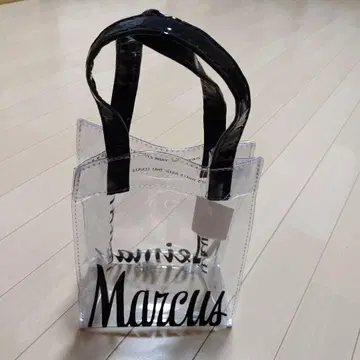 Marcus 투명 토트백
