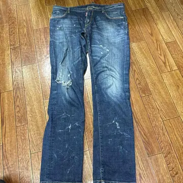 DISCARDED 데미지 가공 데님 팬츠