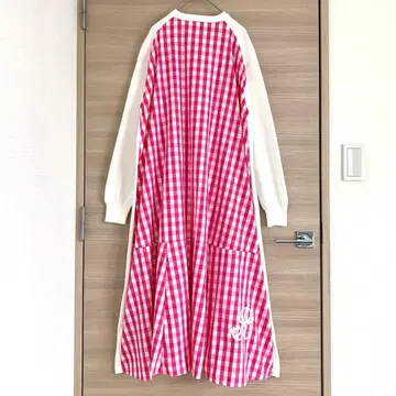 [ 새상품급 ] BEARDSLEY 뒷면 깅엄 체크 원피스