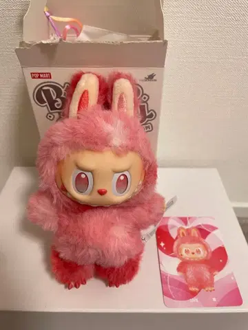 러브브 labubu love energy 에너지 빨간색