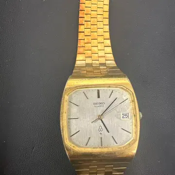 SEIKO 쿼츠 손목시계 골드 배터리 교체 완료
