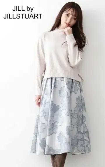 JILL by JILLSTUART 시어 자카드 스커트