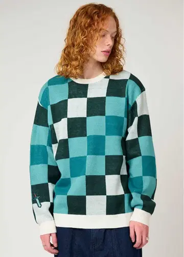 그라니프 마이크 다이아몬드 검 니트 L