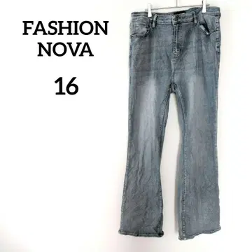 새상품급 FASHION NOVA [ 16 ] 빈티지 워시 데님