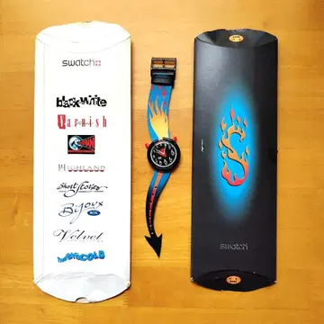 [ Swatch ] 악마의 뿔과 시포 초침이 귀여운 할로윈 Swatch