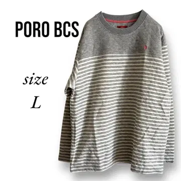 POLO BCS 트레이닝복 여성용 상의 보더 L