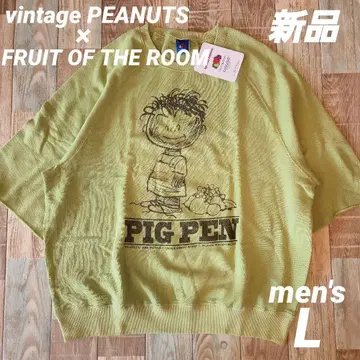 새상품 레어 PIG PEN 맨투맨 FRUIT OF THE ROOM