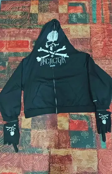 project g/r x mastermind japan 콜라보 후드티