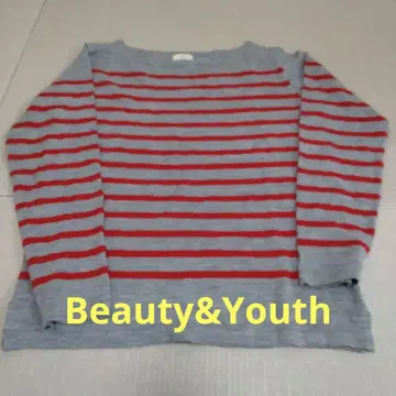 Beauty&Youth 보더 니트