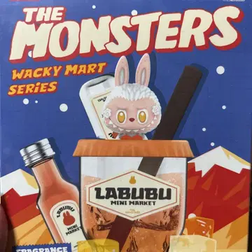 The Monsters LABUBU Mini Market 아로마