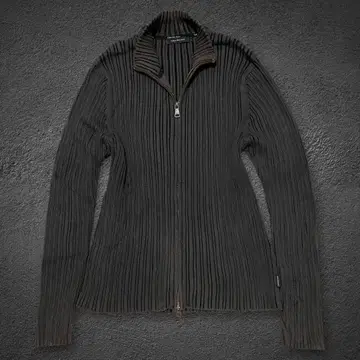 2000s Calvin Klein ribbed drivers knit