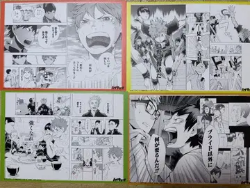 레어 하이큐 B5 명장면 카드 컴프 세트