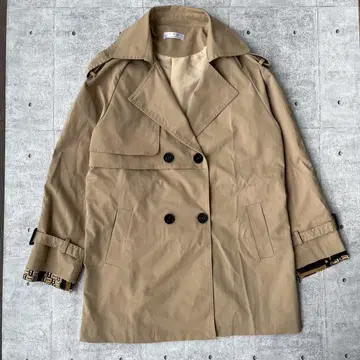 00년대 빈티지 트렌치코트 아카이브 그런지 y2k