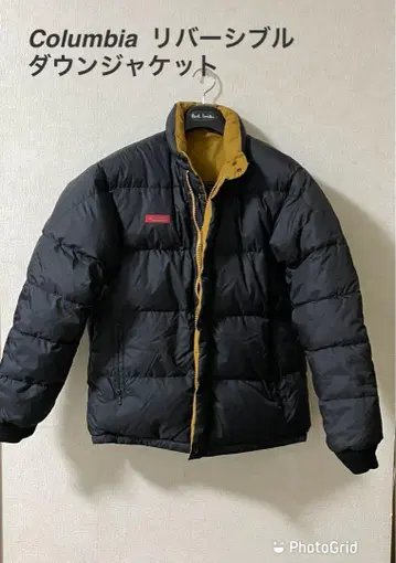 컬럼비아 리버서블 다운 자켓