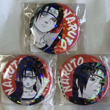 NARUTO 나루토 원작 올스타 캔뱃지 우치하 이타치 3개 세트