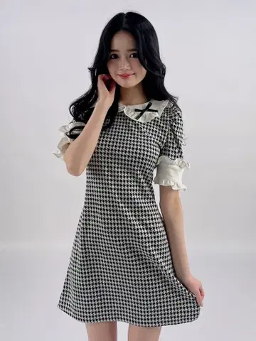 JILTU petit frill ribbon dress