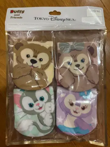 Duffy and Friends 삭스 4개 세트