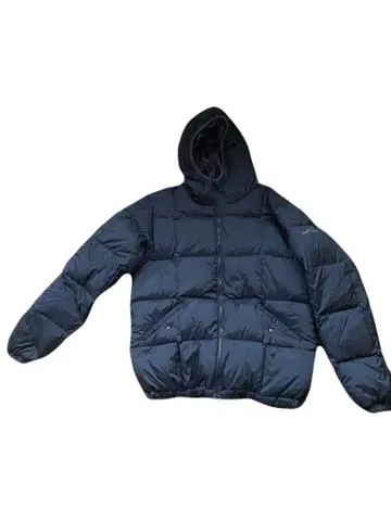 Eddie Bauer 리버서블 다운 자켓 블랙 퍼플