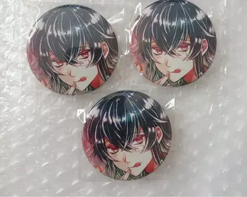 악마 집사와 검은 고양이 아쿠네코 바스틴 캔뱃지 바토캔