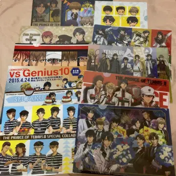 테니스의 왕자님 테니프리 클리어 파일 묶음 판매 2