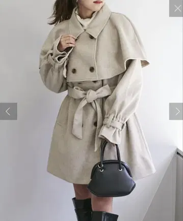 RMAF NICE CLAUP 멀티 way 케이프 하프 코트