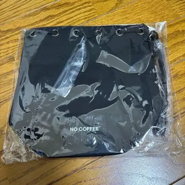 NO COFFE NYLON 복조리 백 미사용품