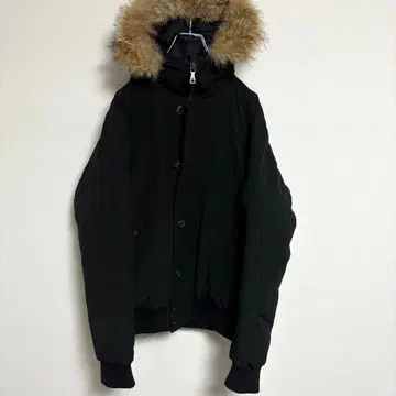 [ 새상품급 ] 케이프 하이 다운 자켓 블랙 baitman