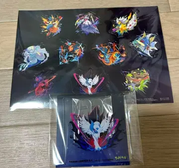메가 앱솔 포켓몬ZA 특전 아크릴 코스터 스티커
