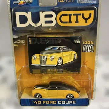 DUB CITY '40 포드 쿠페 1:64 스케일