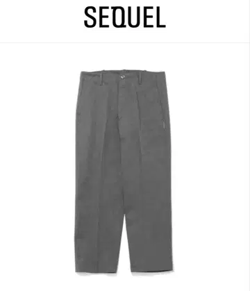 SEQUEL 2025AW CHINOPANTS(TYPE-F) Gray2
