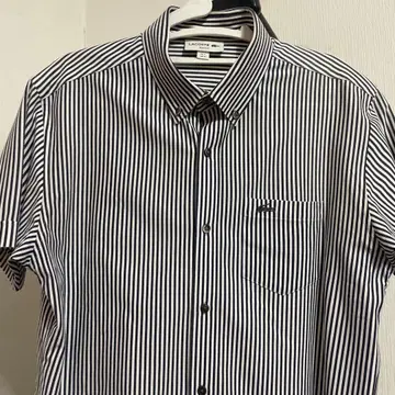 LACOSTE 슬림핏 반팔 셔츠 US M