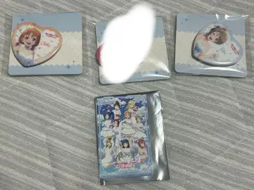 러브 라이브! 선샤인!! 하트형 캔뱃지 타카미 치카 와타나베 요우
