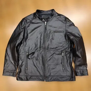 FORTIME 싱글 라이더 자켓 5XL 블랙