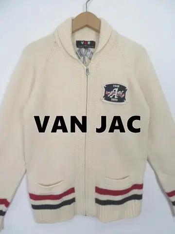 VAN JAC  자켓 카우친 가디건 M 니트 스웨터