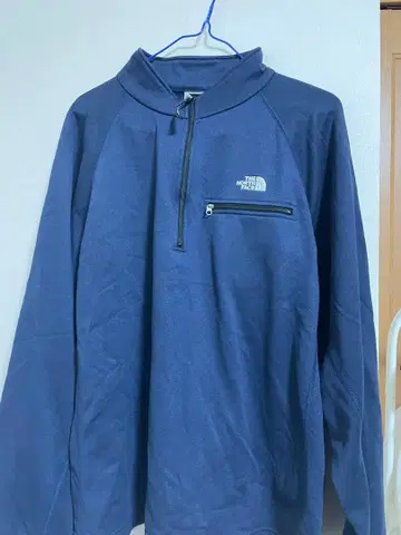 THE NORTH FACE 하프 지퍼 구제 의류