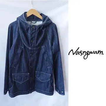 무료배송 익명 배송 새상품급 Nasngwam 나스웜 알프스 데님 자켓