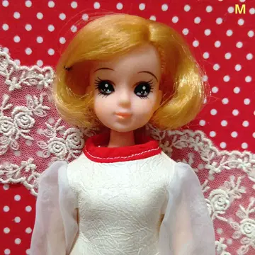 2대 리카짱 리에 언니 사이즈 쇼와 레트로 옷 갈아입히기 인형 의류