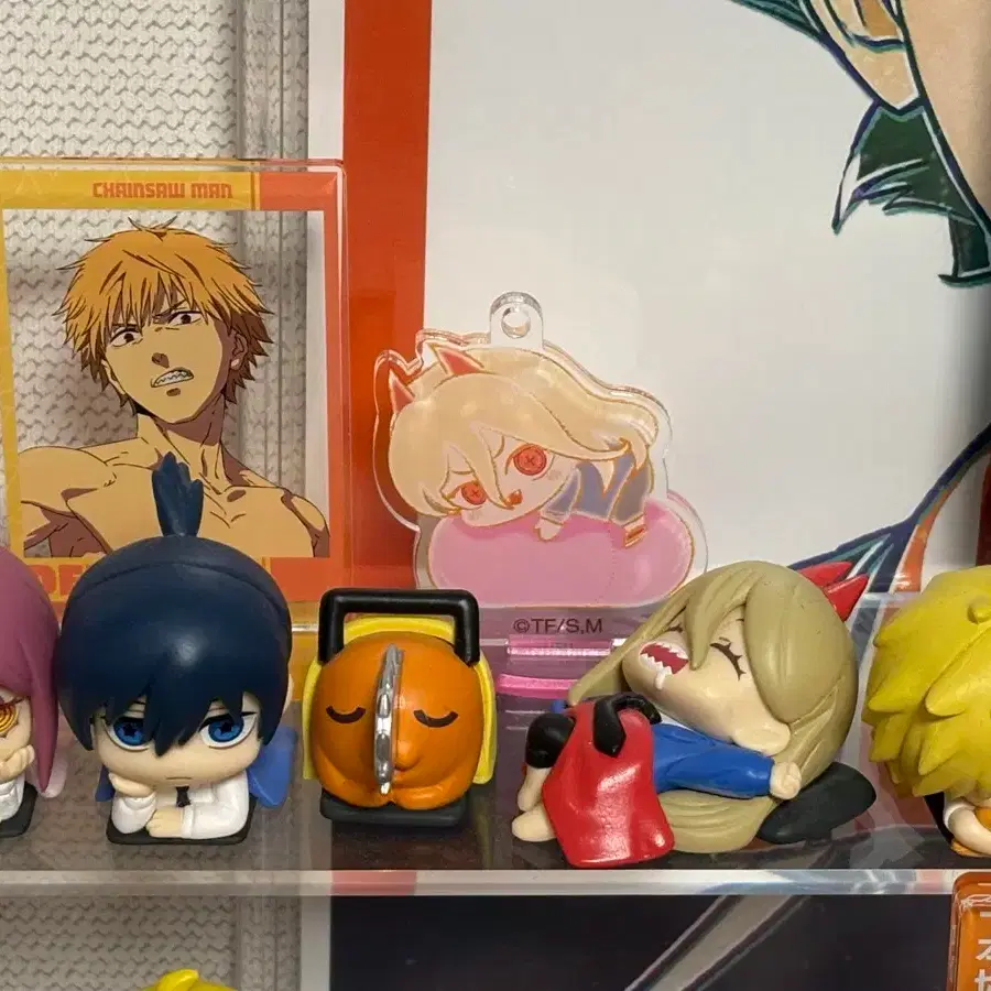 Chainsaw Man Denji Power Aki Makima Pochita Onemutan Figure