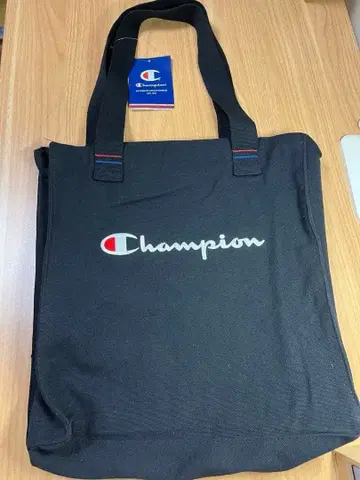 Champion 블랙 토트백