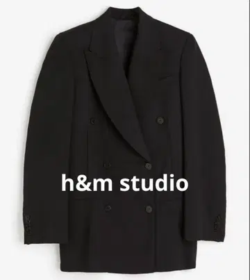 h&m 테일러드 자켓 블랙