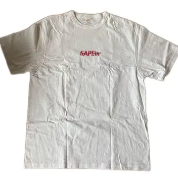 SAPEuR XL 화이트 T셔츠 하마다