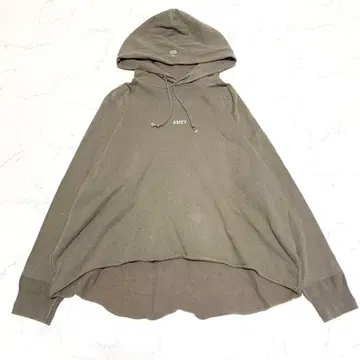 아메리카나 후드티 후디 로고 브라운 베이지