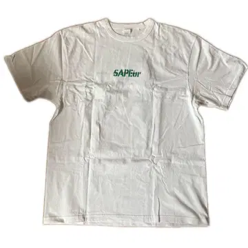 SAPEuR XL T셔츠 화이트 하마다 마코토