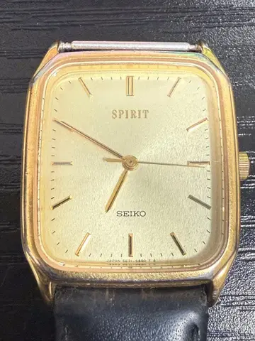 SEIKO SPIRIT 쿼츠 손목시계 작동 미확인 5E31-5B50