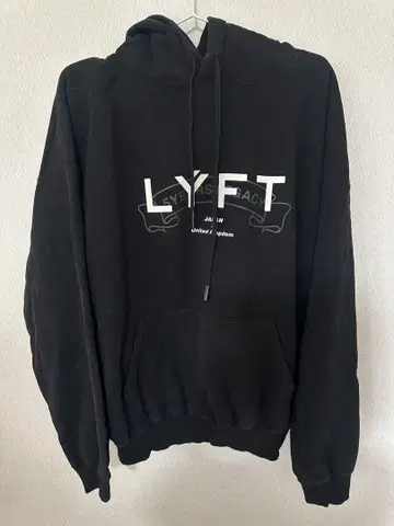 LYFT 후드티 블랙