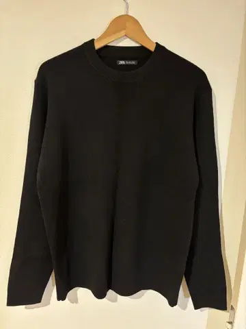 ZARA 스웨터 L 블랙 남성용