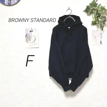 10450 BROWNY STANDARD 후드티 후드 부착 풀오버