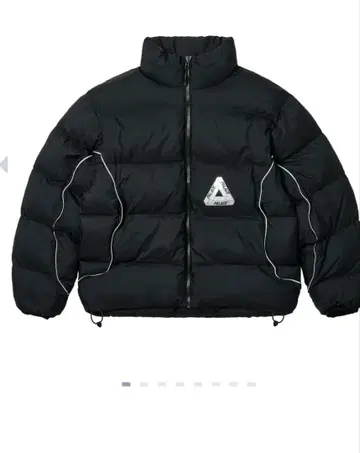 PALACE RIPSTOP PUFFA BLACK