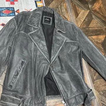 ZARA 리얼 가죽 라이더스