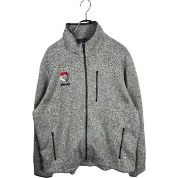 L.L.BEAN 엘엘빈 남성용 그레이 하프 지퍼 플리스 블루종